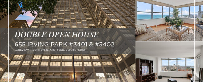 Lakeview - 655 West Irving Park Road Unit 3401 and Unit 3402, Chicago IL, 60613